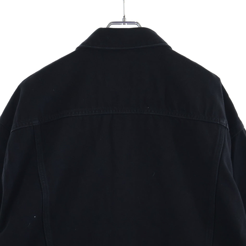 Calvin Klein Jeans(カルバンクラインジーンズ) 90s デニム クラシック トラッカージャケット ブラック 40EM785