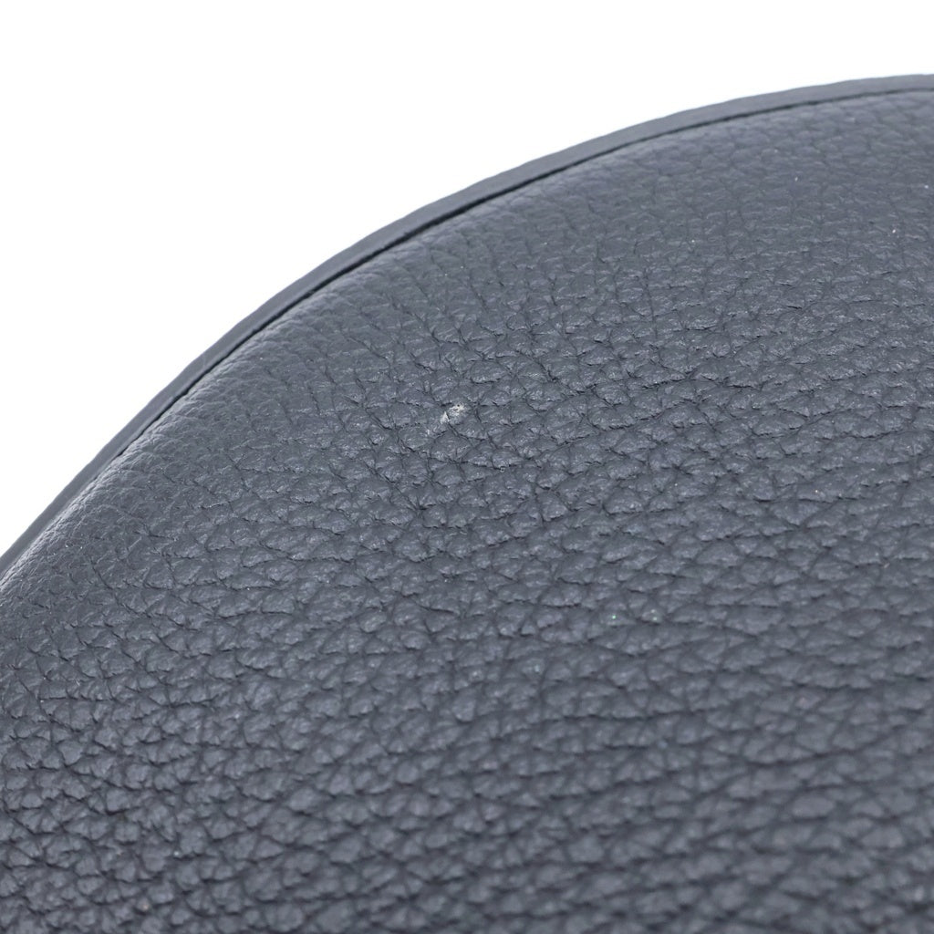 VERSACE(ヴェルサーチ) La Medusa Round Crossbody Bag メデューサ ラウンド レザーショルダーバッグ レディース ブラック DBFI050