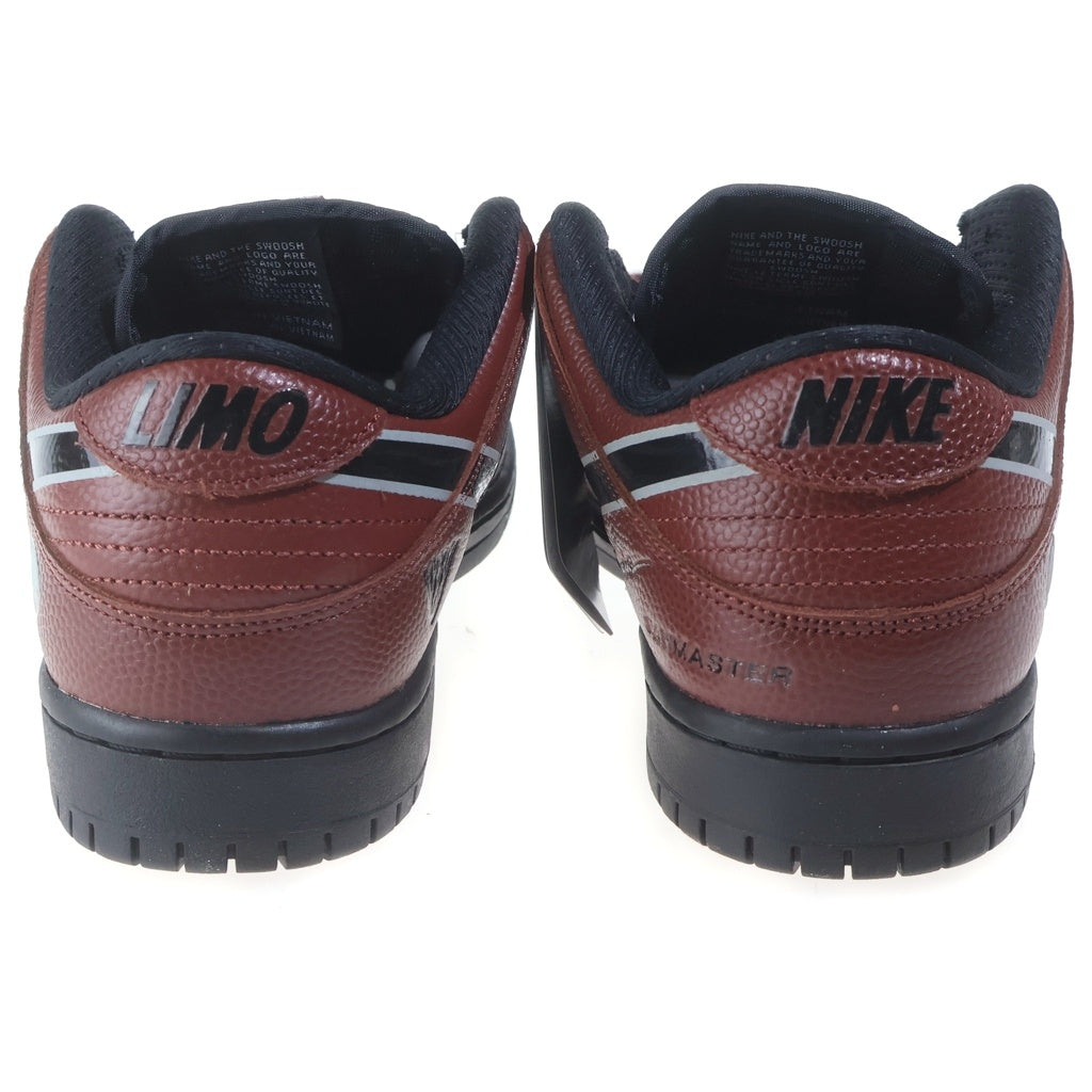 NIKE SB(ナイキエスビー) ×Limosine Skateboards DUNK LOW PRO QS HJ4131-200 リムジン スケートボード ダンク ローカットスニーカー ブラウン US9.5/27.5cm