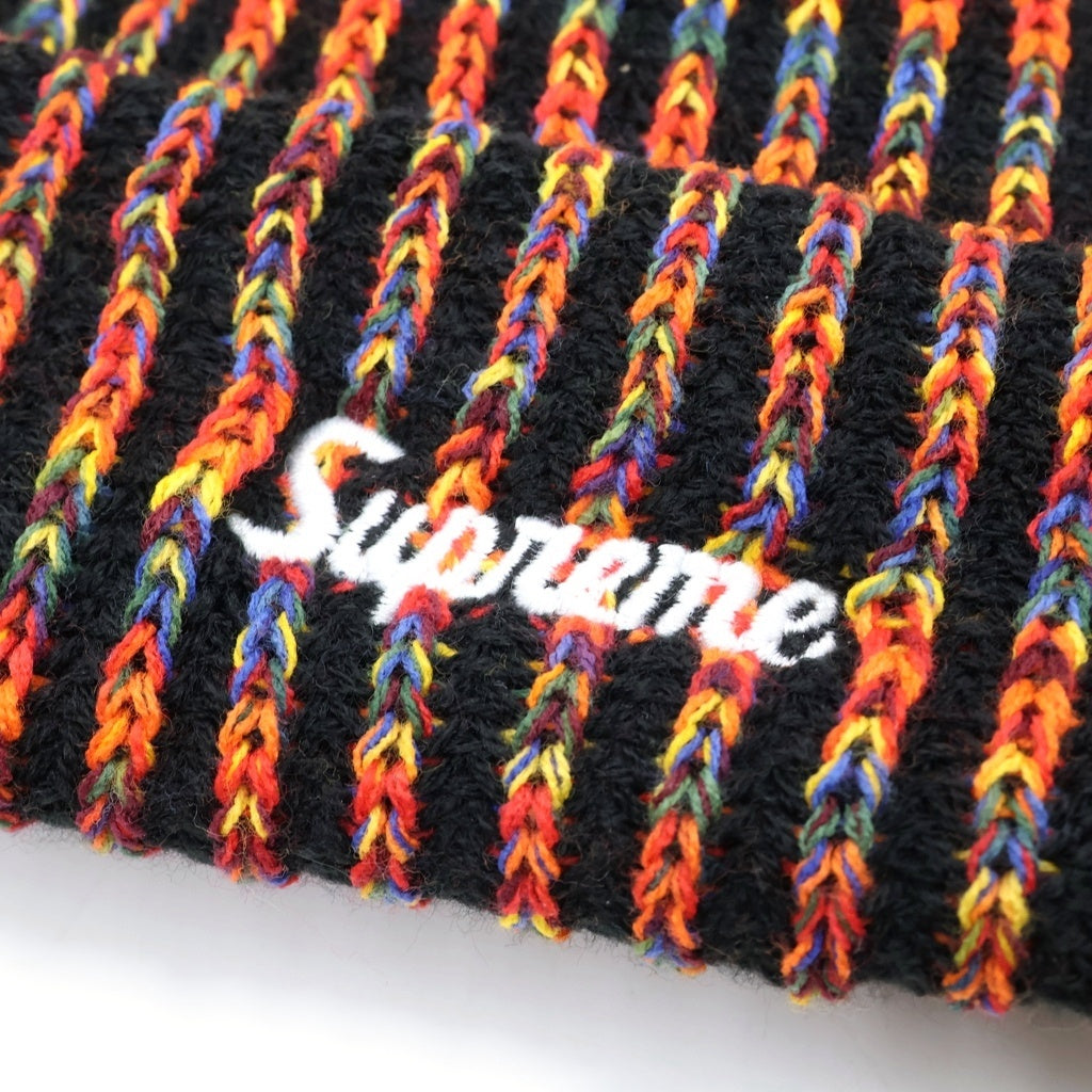 SUPREME(シュプリーム) 25AW Rainbow Loose Gauge Beanie レインボー ルーズ ゲージ ビーニー ニットキャップ 帽子 マルチ