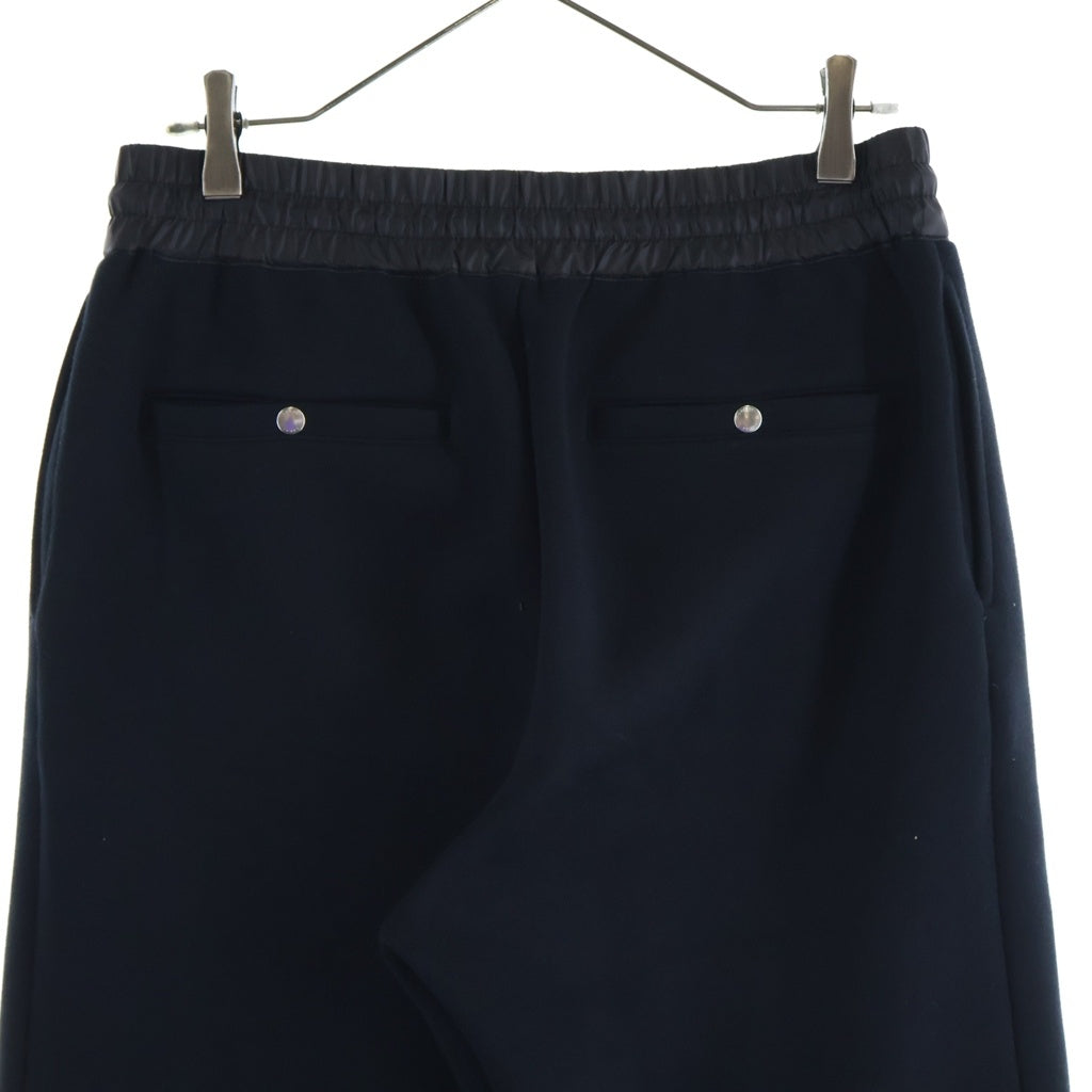 Sacai(サカイ) 26SS Sponge Sweat Pants スポンジ スウェット パンツ ネイビー SCM-328