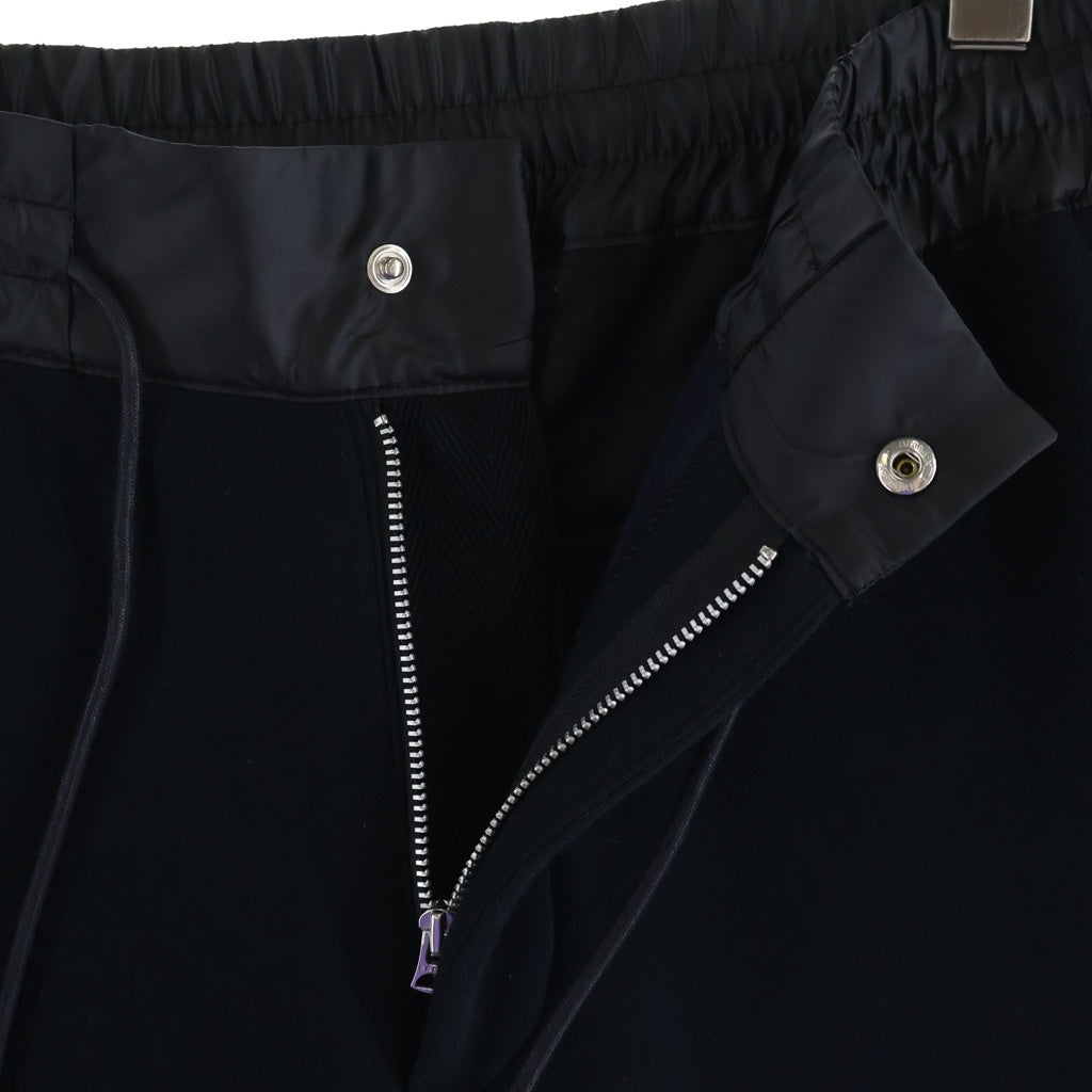 Sacai(サカイ) 26SS Sponge Sweat Pants スポンジ スウェット パンツ ネイビー SCM-328