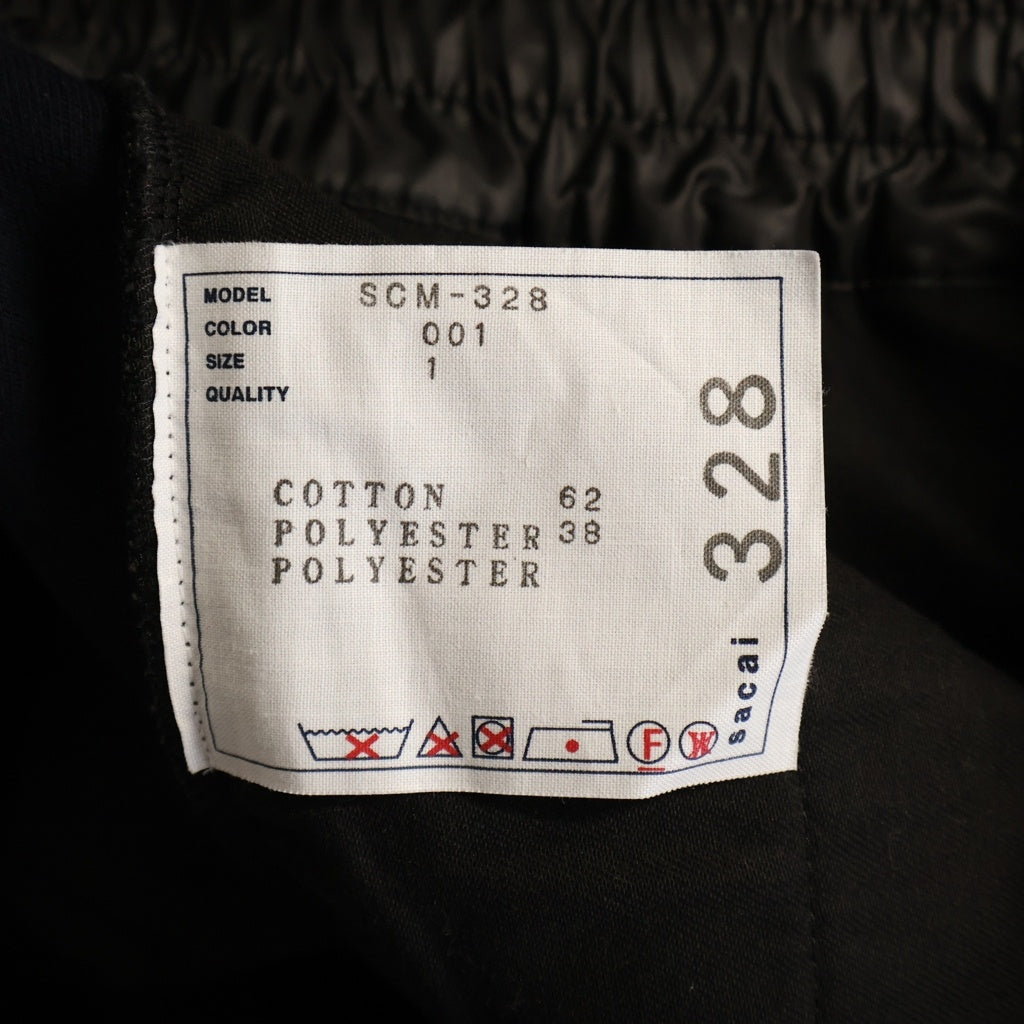 Sacai(サカイ) 26SS Sponge Sweat Pants スポンジ スウェット パンツ ネイビー SCM-328