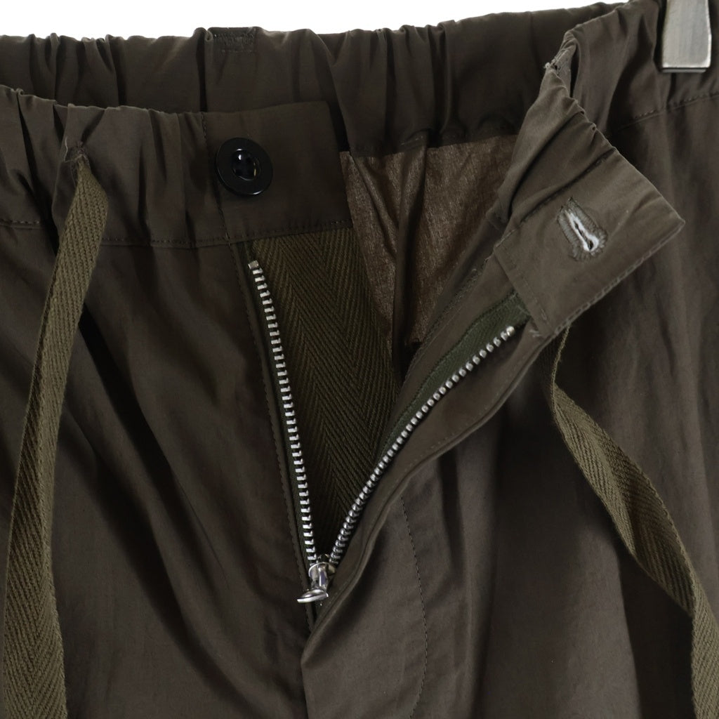 Sacai(サカイ) 26SS Cotton Typewriter Pants コットン タイプライター パンツ カーキ 26-03923M