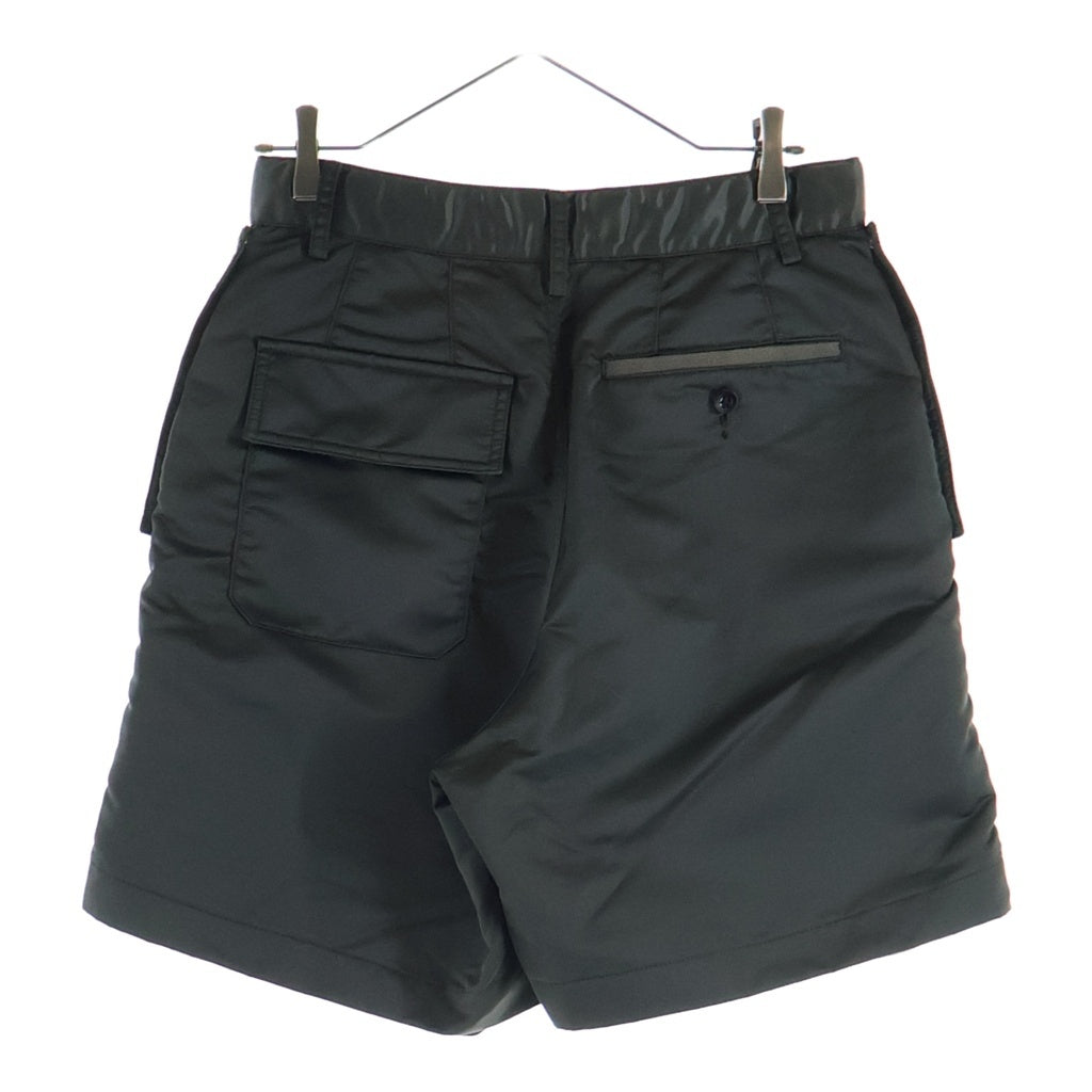 Sacai(サカイ) 23SS Nylon Twill Shorts ナイロン ツイル ショーツ ハーフパンツ カーキ 23-02994M