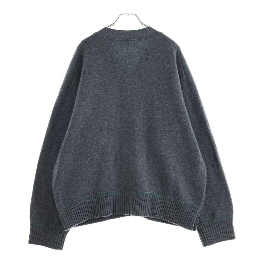 Sacai(サカイ) Cashmere Knit Cardigan カシミヤ混 ニット カーディガン グレー SCM-064