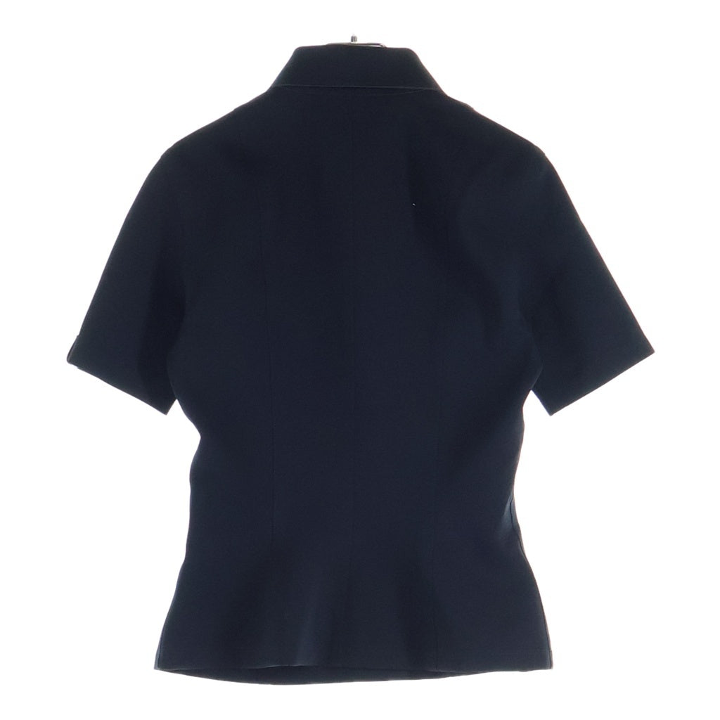 LOUIS VUITTON(ルイヴィトン) 25AW テクニカル ジャージー 半袖 ポロトップ ブラック RW252WW G72 FTTP15 レディース