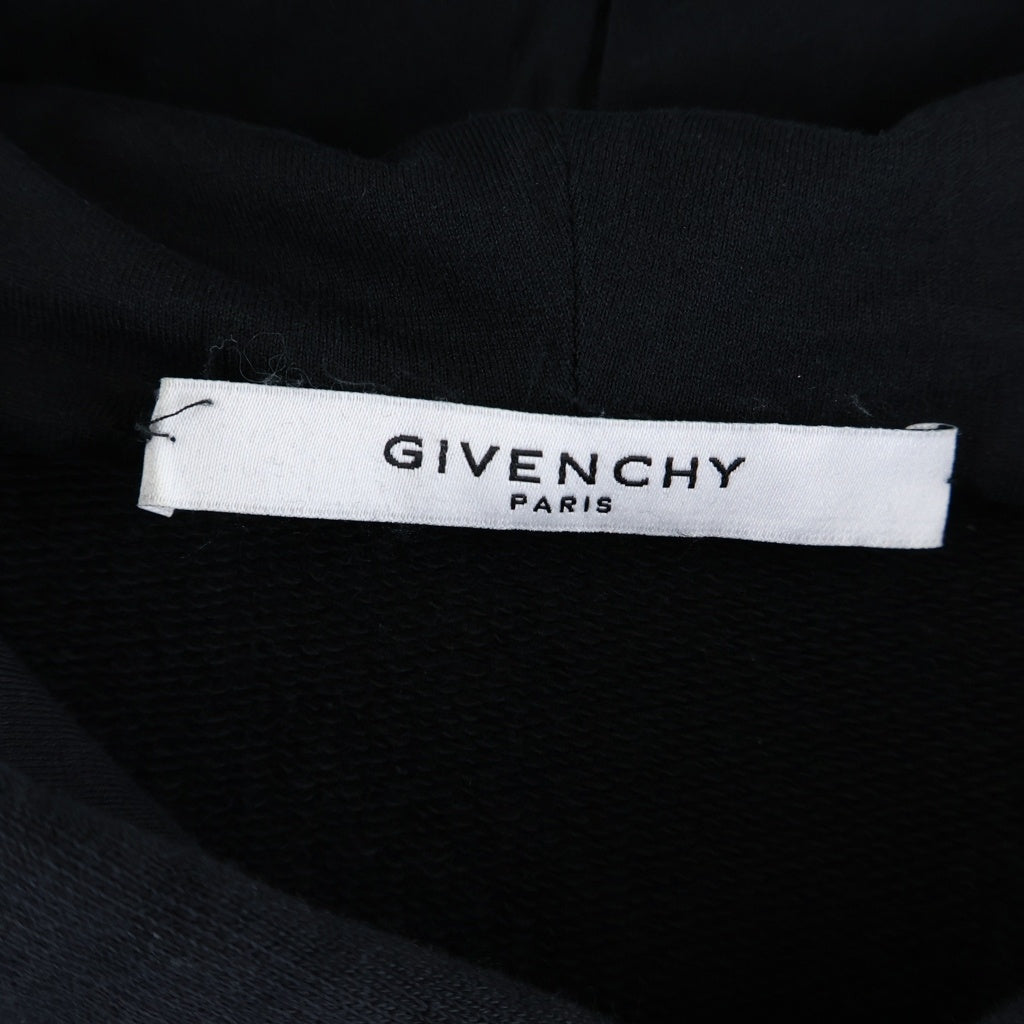 GIVENCHY(ジバンシィ) SACRED APPLE HOODIE 3Dアップル ジャガードデザイン フーデッド ロングスリーブ スウェット パーカー ブラック BW900CG0G4 レディース