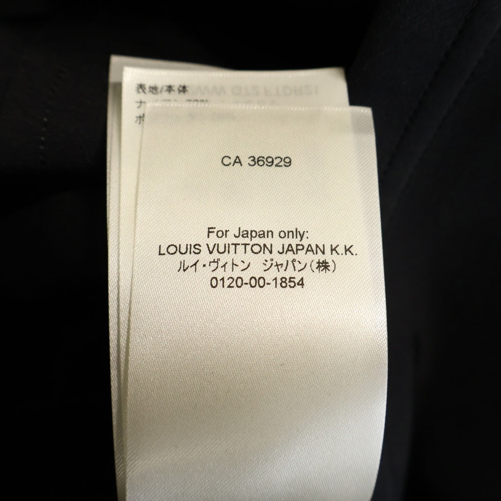 LOUIS VUITTON(ルイヴィトン) 25AW モノグラムジップアップ テクニカル ジャージー ノースリーブ ドレス/ワンピース ブラック RW252WW G72 FTDR21 レディース