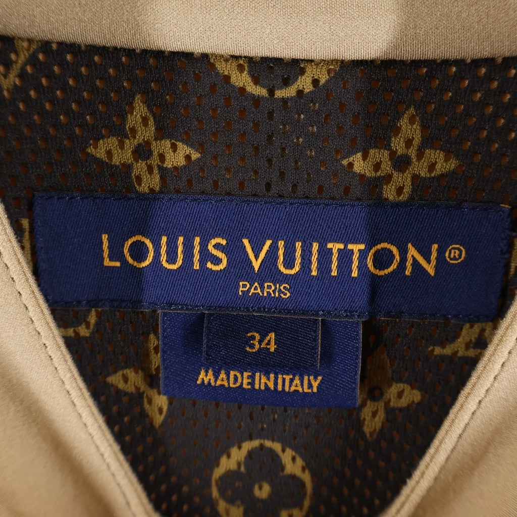 LOUIS VUITTON(ルイヴィトン) 25AW 3Dロゴ エンボス モノグラムジップアップ ボンバージャケット レディース RW252WW G72 FTJA22