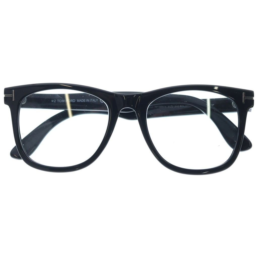 TOM FORD(トムフォード) KEVYN ケヴィン ウェリントンフレーム Tシルバーデザイン アイウェア サングラス メガネ 眼鏡 ブラック TF 1099-N