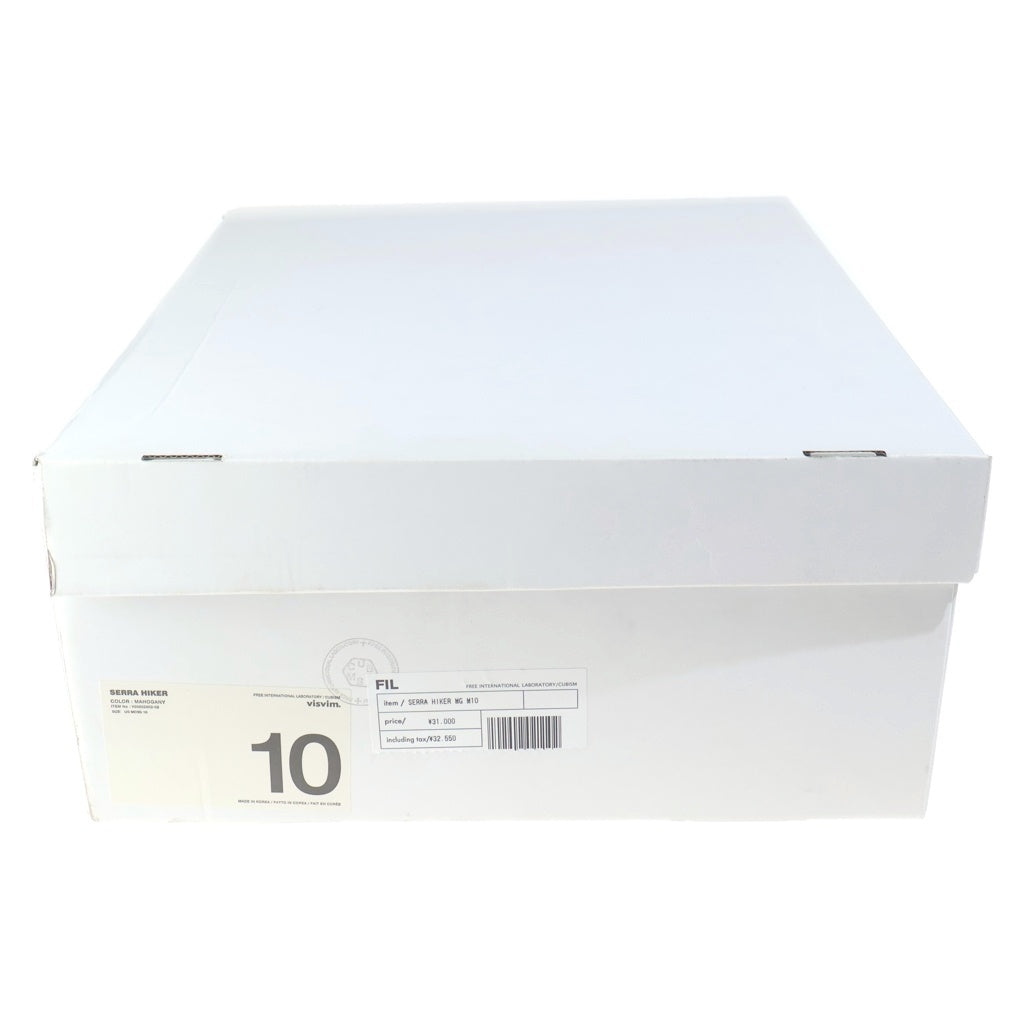 VISVIM(ヴィスヴィム) ×FRAGMENT DESIGN SERRA SND95 WFR003V03 フラグメントデザイン セラ スエード ハイカット トレッキングブーツ ベージュ/ブラウン