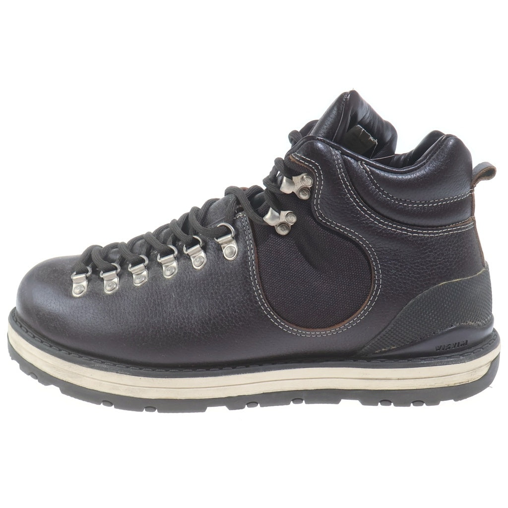 VISVIM(ヴィスヴィム) ×FRAGMENT DESIGN SERRA WFR001 V02 フラグメントデザイン セラ レザー ハイカット トレッキングブーツ ブラウン