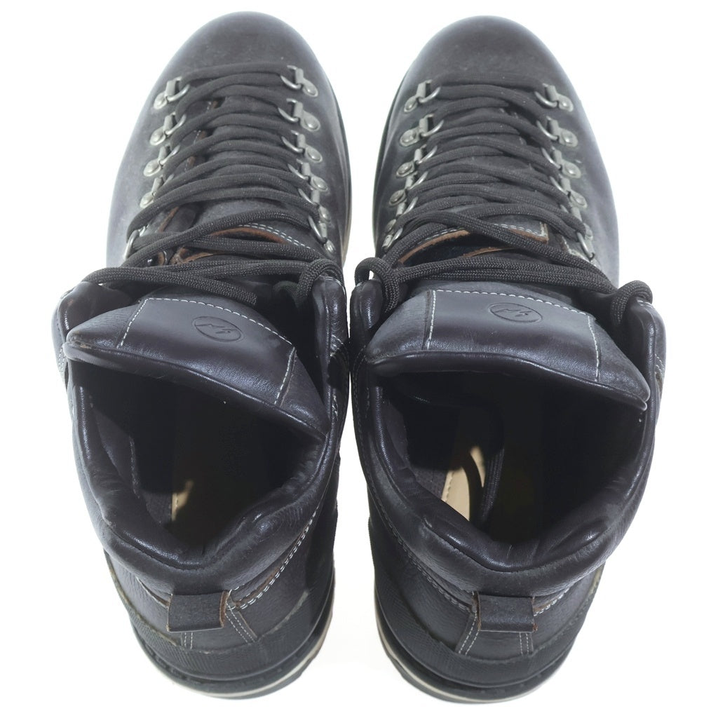 VISVIM(ヴィスヴィム) ×FRAGMENT DESIGN SERRA WFR001 V02 フラグメントデザイン セラ レザー ハイカット トレッキングブーツ ブラウン