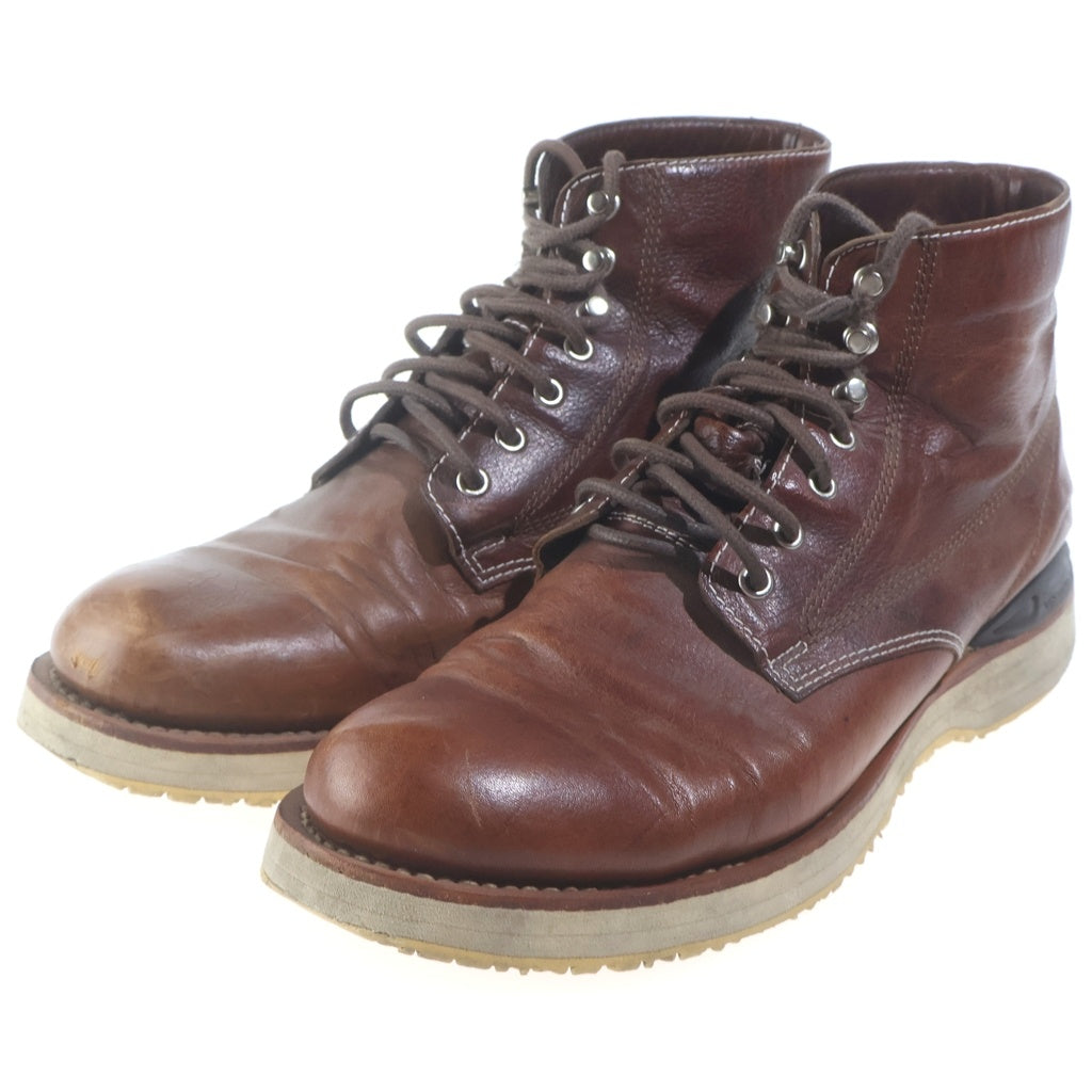 VISVIM(ヴィスヴィム) VIRGIL BOOTS-FOLK バージル フォルク レースアップ レザー ハイカット ブーツ ブラウン