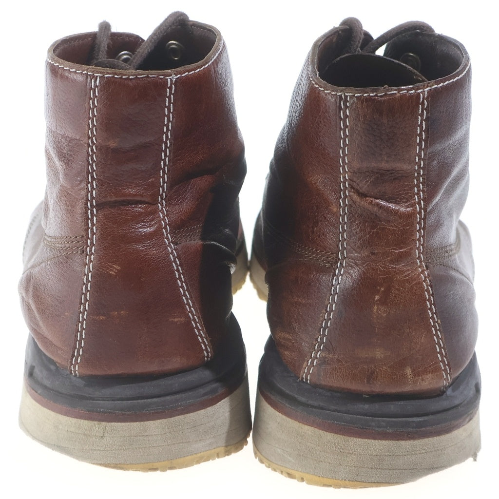 VISVIM(ヴィスヴィム) VIRGIL BOOTS-FOLK バージル フォルク レースアップ レザー ハイカット ブーツ ブラウン