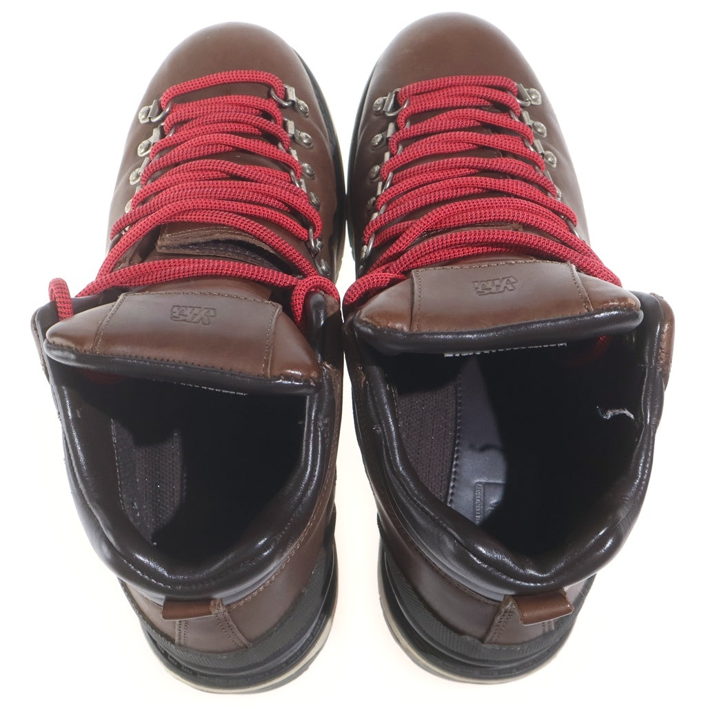 VISVIM(ヴィスヴィム) レースアップ ハイカット マウンテン トレッキング ブーツ ブラウン