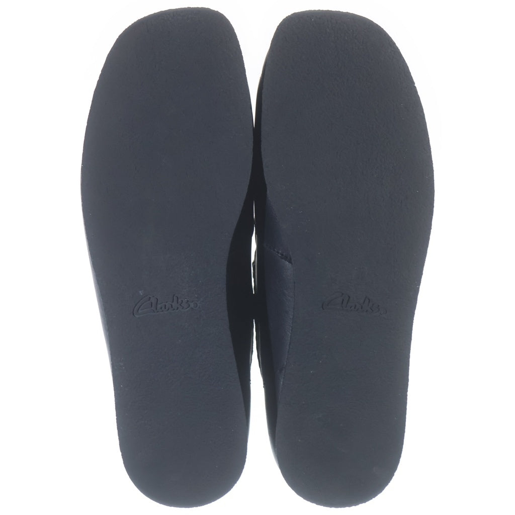 Clarks(クラークス) Wallabee EVO WP ワラビー エヴォ ウォータープルーフ レザー ローカットシューズ ブラック 26177832