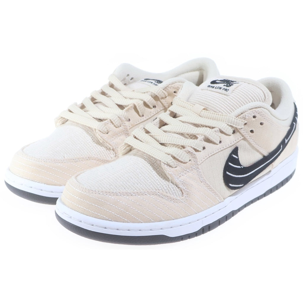 NIKE SB(ナイキエスビー) ×Albino & Preto DUNK LOW PRO QS FD2627-200 アルビノ プレト ダンク プロ パールホワイト ローカットスニーカー ベージュ US9.5/27.5cm