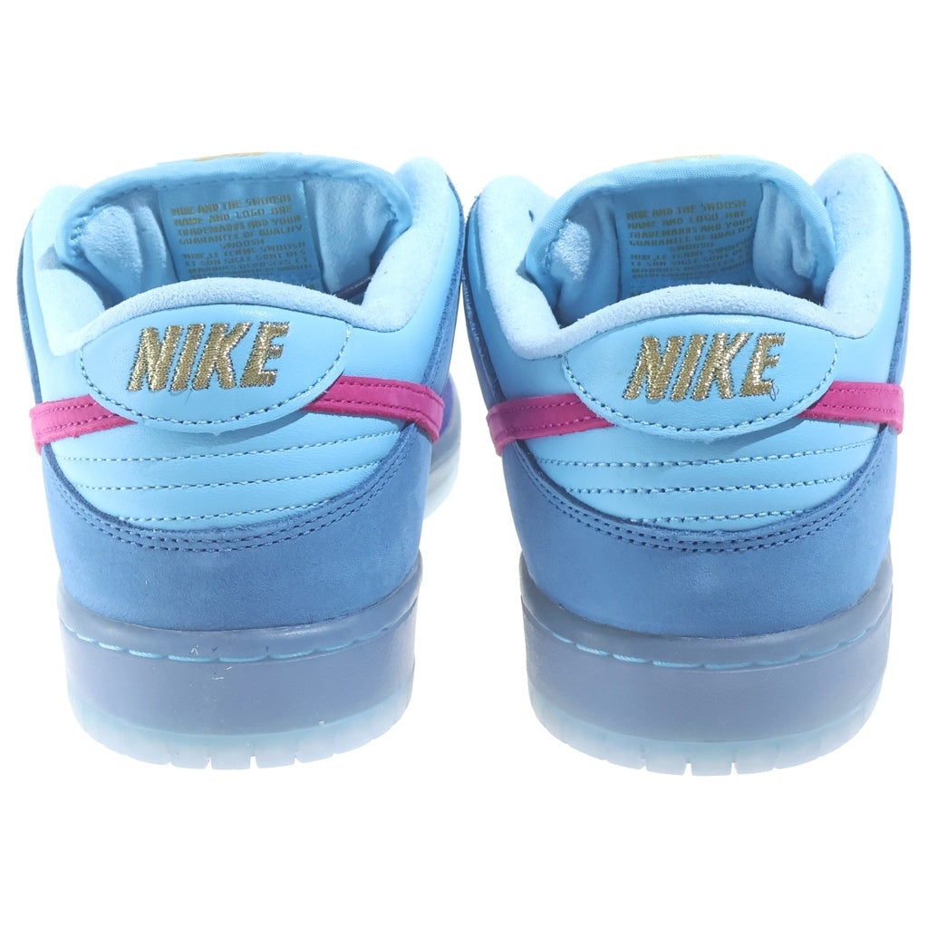 NIKE SB(ナイキエスビー) ×Run The Jewels DUNK LOW DO9404-400 ラン ザ ジュエルズ ダンク ローカットスニーカー ブルー US9.5/27.5cm