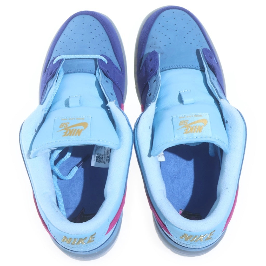 NIKE SB(ナイキエスビー) ×Run The Jewels DUNK LOW DO9404-400 ラン ザ ジュエルズ ダンク ローカットスニーカー ブルー US9.5/27.5cm