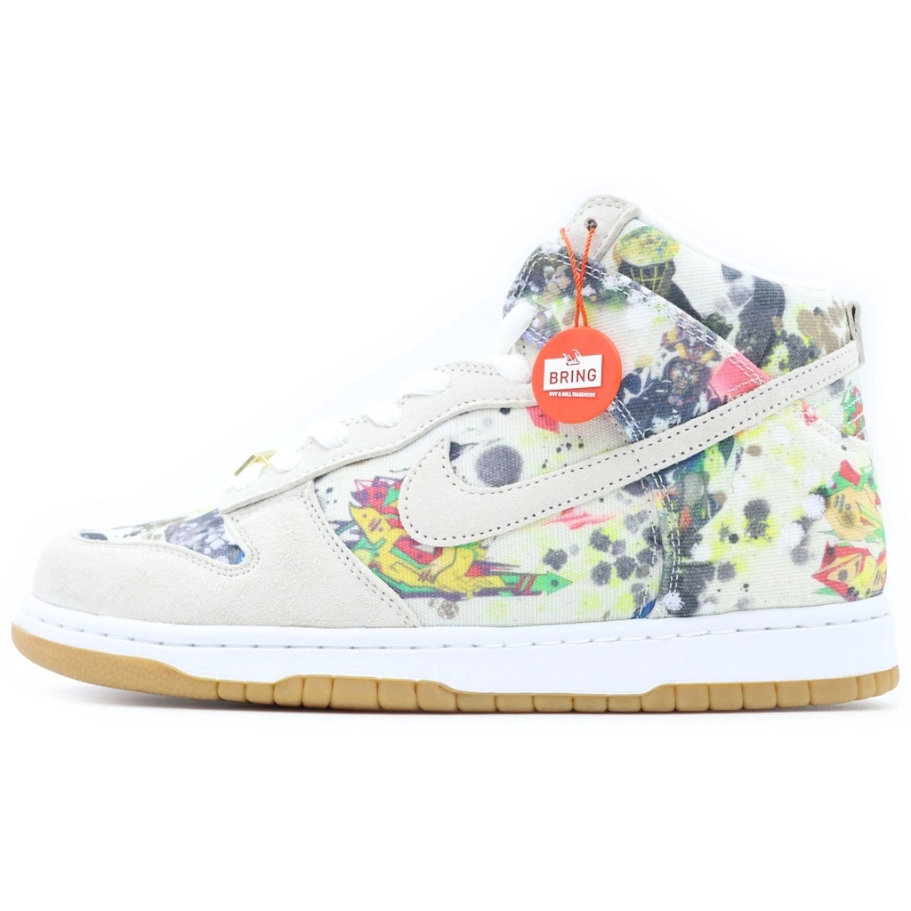 NIKE SB(ナイキエスビー) ×Supreme DUNK HIGH OG QS FD8779-100 シュプリーム ダンク ラメルジー ハイカットスニーカー アイボリー US9.5/27.5cm