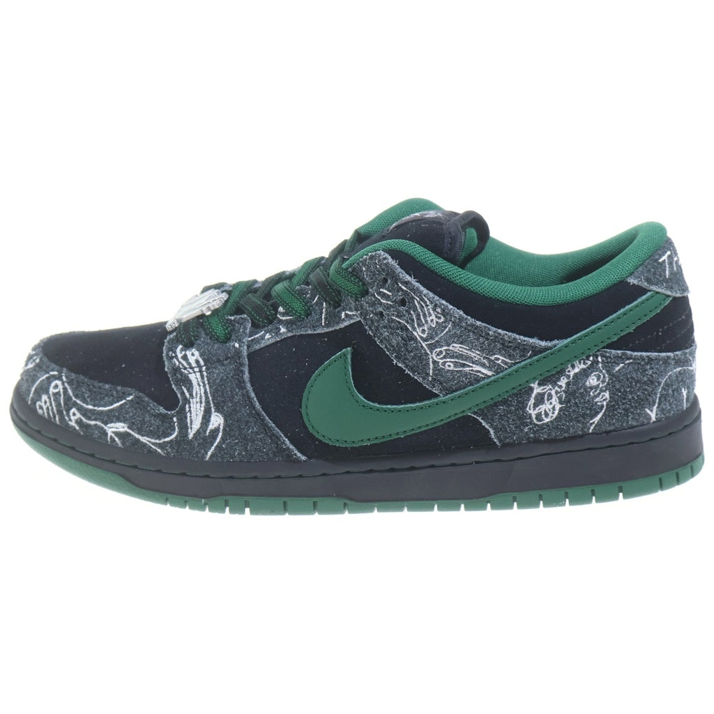NIKE SB(ナイキエスビー) ×There Skateboards DUNK LOW PRO HF7743-001 ゼアスケートボード ローカットスニーカー グリーン/ブラック US9.5/27.5cm
