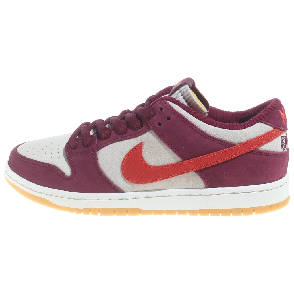 NIKE SB(ナイキエスビー) ×Skate Like a Girl DUNK LOW PRO DX4589-600 スケートライク ア ガール ダンク プロ ローカットスニーカー レッド/ホワイト US9.5/27.5cm