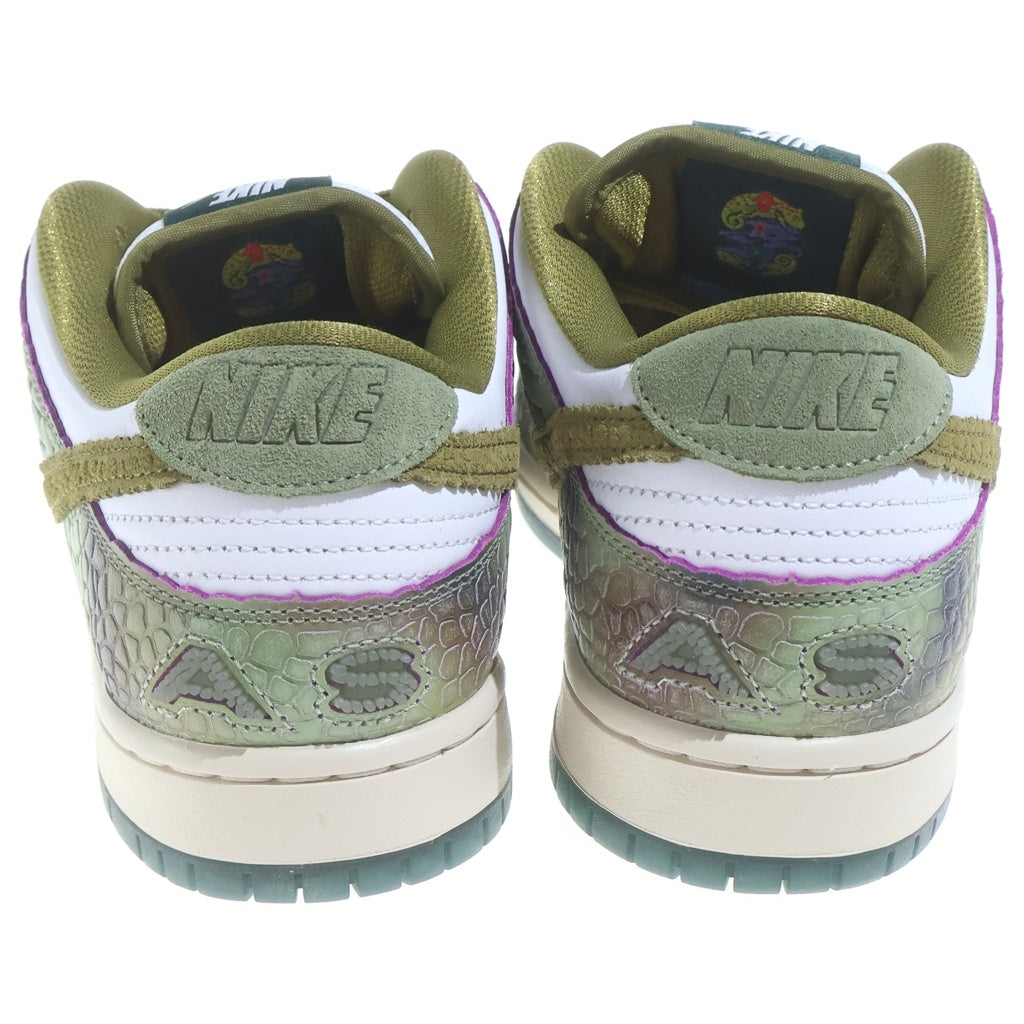 NIKE SB(ナイキエスビー) ×Alexis Sablone DUNK LOW PRO WHITE AND PACIFIC MOSS HJ3386-300 ローカットスニーカー US9.5/27.5cm