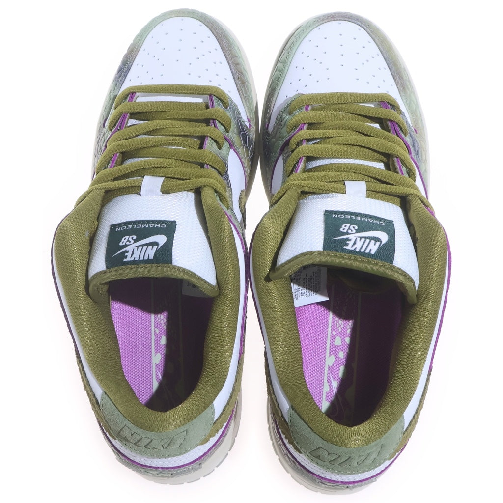 NIKE SB(ナイキエスビー) ×Alexis Sablone DUNK LOW PRO WHITE AND PACIFIC MOSS HJ3386-300 ローカットスニーカー US9.5/27.5cm