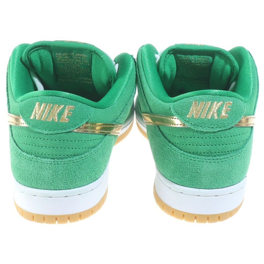 NIKE SB(ナイキエスビー) DUNK LOW PRO J PACK CHICAGO ST.PATRICK'S DAY BQ6817-303 ダンク プロ セントパトリックス デイ ローカットスニーカー グリーン US9.5/27.5cm