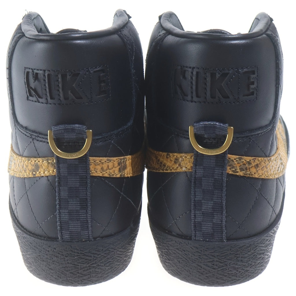 NIKE SB(ナイキエスビー) ×Supreme BLAZER MID DV5078-001 シュプリーム ブレザー ミッドカットスニーカー ブラック US9/27.0cm