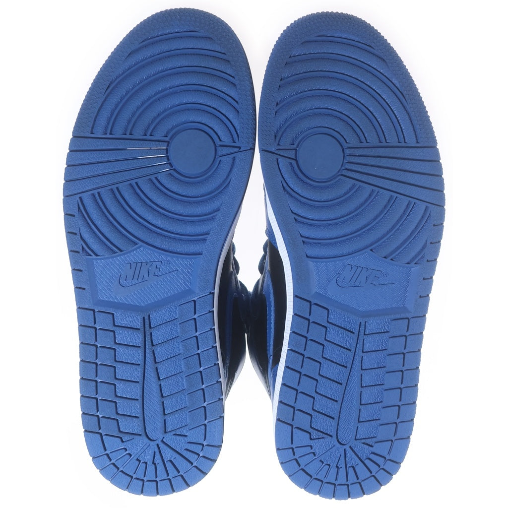 NIKE(ナイキ) AIR JORDAN1 RETRO OG DARK MARINA BLUE 555088-404 エアジョーダン1 レトロ ダークマリーナブルー ハイカットスニーカー ブラック/ブルー US9/27cm