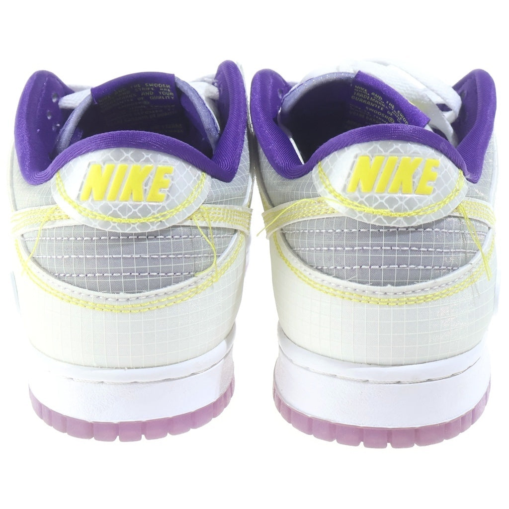 NIKE(ナイキ) ×UNION DUNK LOW COURT PURPLE DJ9649-500 ユニオン ダンク コートパープル ローカットスニーカー ホワイト/パープル US9/27cm