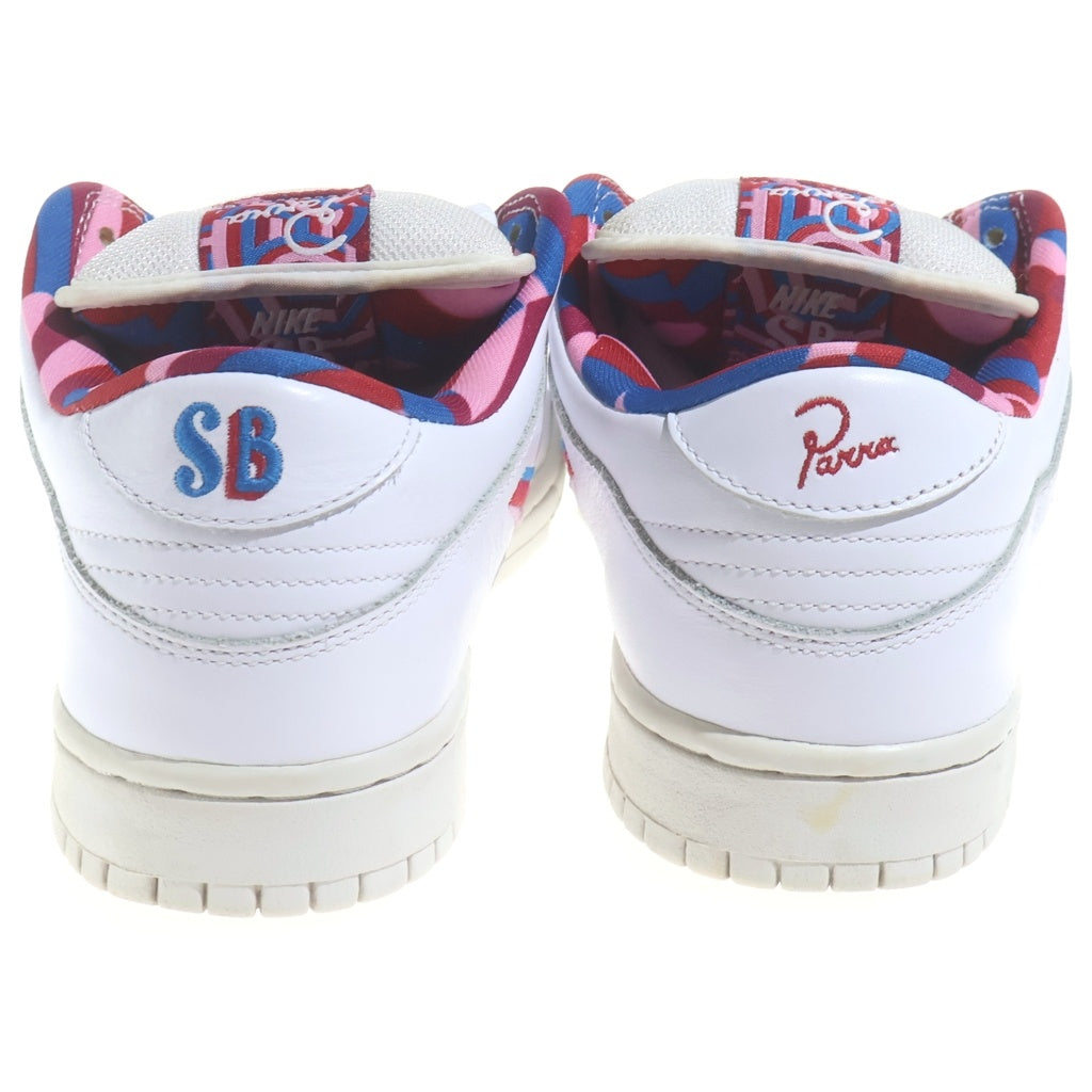 NIKE SB(ナイキエスビー) ×PARRA DUNK LOW PRO ABSTRACT ART CN4504-100 パラ ダンク プロ アブストラクトアート ローカットスニーカー ホワイト US9.5/27.5cm
