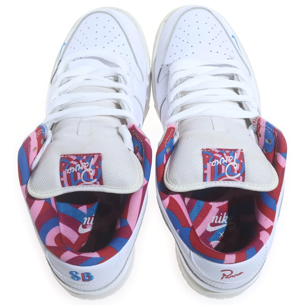NIKE SB(ナイキエスビー) ×PARRA DUNK LOW PRO ABSTRACT ART CN4504-100 パラ ダンク プロ アブストラクトアート ローカットスニーカー ホワイト US9.5/27.5cm