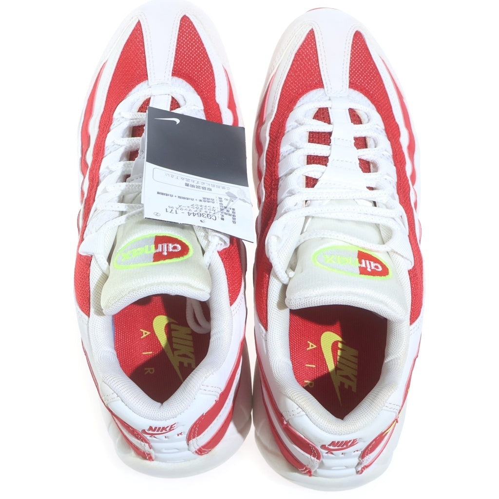 NIKE(ナイキ) AIR MAX 95 MARINE DAY RED 2019 CQ3644-171 エアマックス95 ローカットスニーカー ホワイト/レッド US9.5/27.5cm