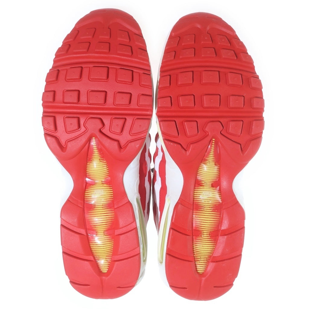 NIKE(ナイキ) AIR MAX 95 MARINE DAY RED 2019 CQ3644-171 エアマックス95 ローカットスニーカー ホワイト/レッド US9.5/27.5cm