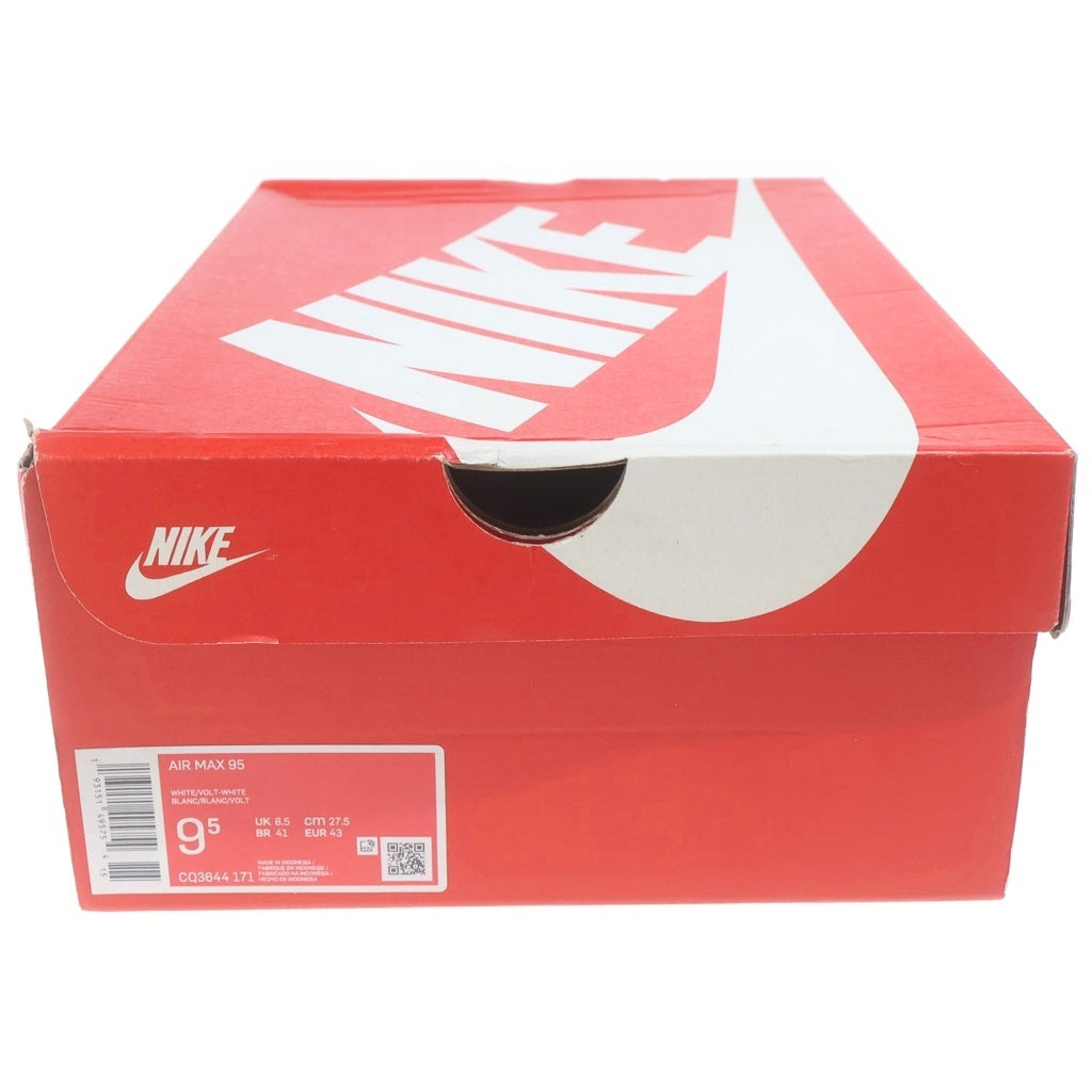 NIKE(ナイキ) AIR MAX 95 MARINE DAY RED 2019 CQ3644-171 エアマックス95 ローカットスニーカー ホワイト/レッド US9.5/27.5cm