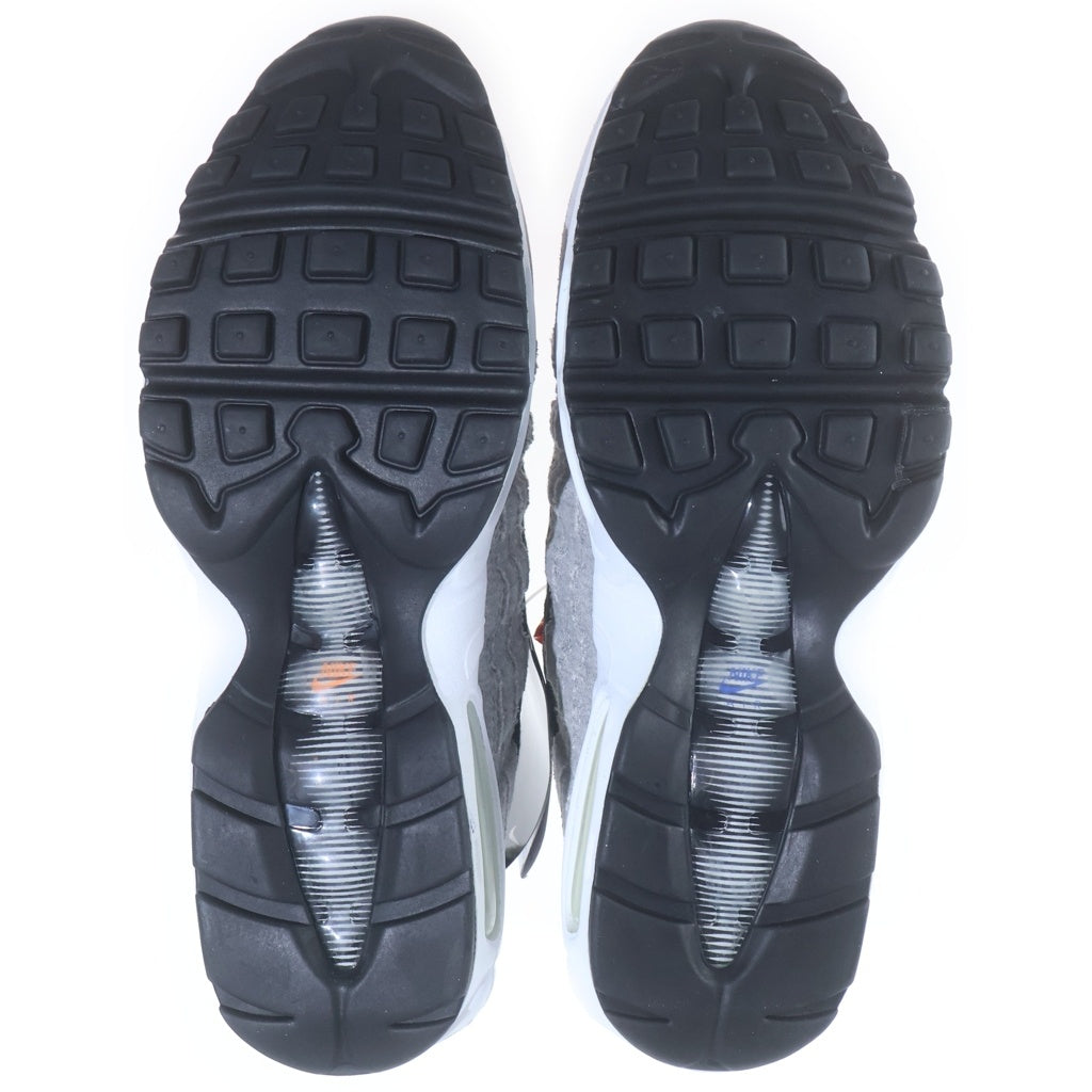 NIKE(ナイキ) ×Loopwheeler AIR MAX 95 WOLF GREY CQ7853-001 ループウィラー エアマックス95 ローカットスニーカー グレー US9.5/27.5cm
