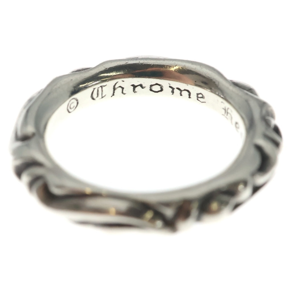 CHROME HEARTS(クロムハーツ) SCRL BAND スクロールバンド リング シルバー BCA351