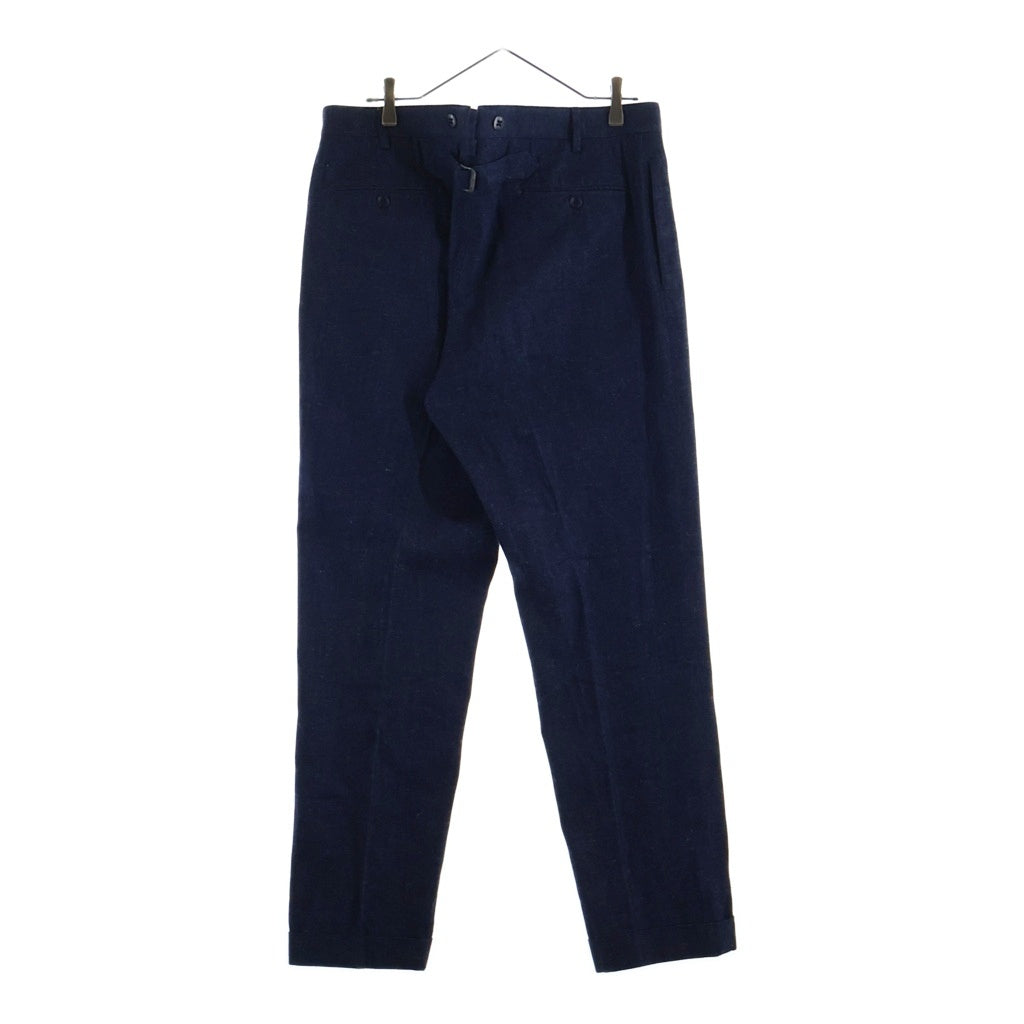 RRL(ダブルアールエル) ウールトラウザー コットン ロングパンツ ネイビー 0200000611