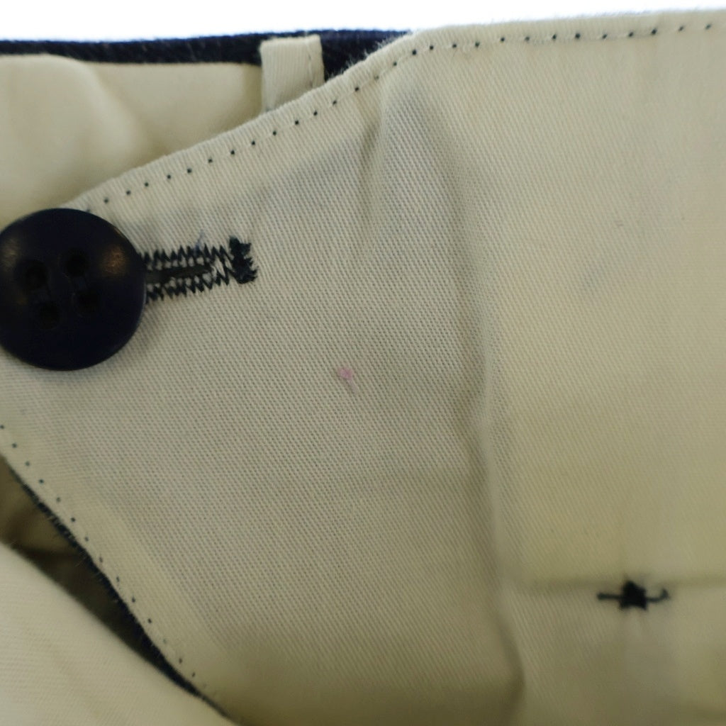 RRL(ダブルアールエル) ウールトラウザー コットン ロングパンツ ネイビー 0200000611