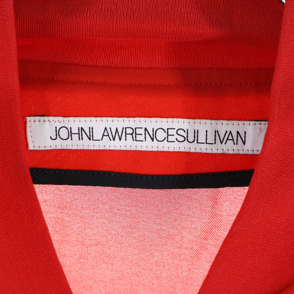 JOHN LAWRENCE SULLIVAN(ジョンローレンスサリバン) ポリエステルボイル ブルゾン ジャケット レッド 1A009 16-08