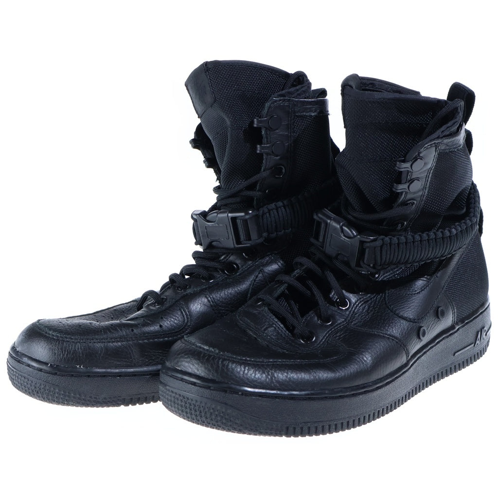 NIKE(ナイキ) SPECIAL FIELD AIR FORCE1 HIGH TRIPLE BLACK 864024-003 スペシャルフィールド エアフォース1 トリプル ハイカットスニーカー ブラック US9/27cm