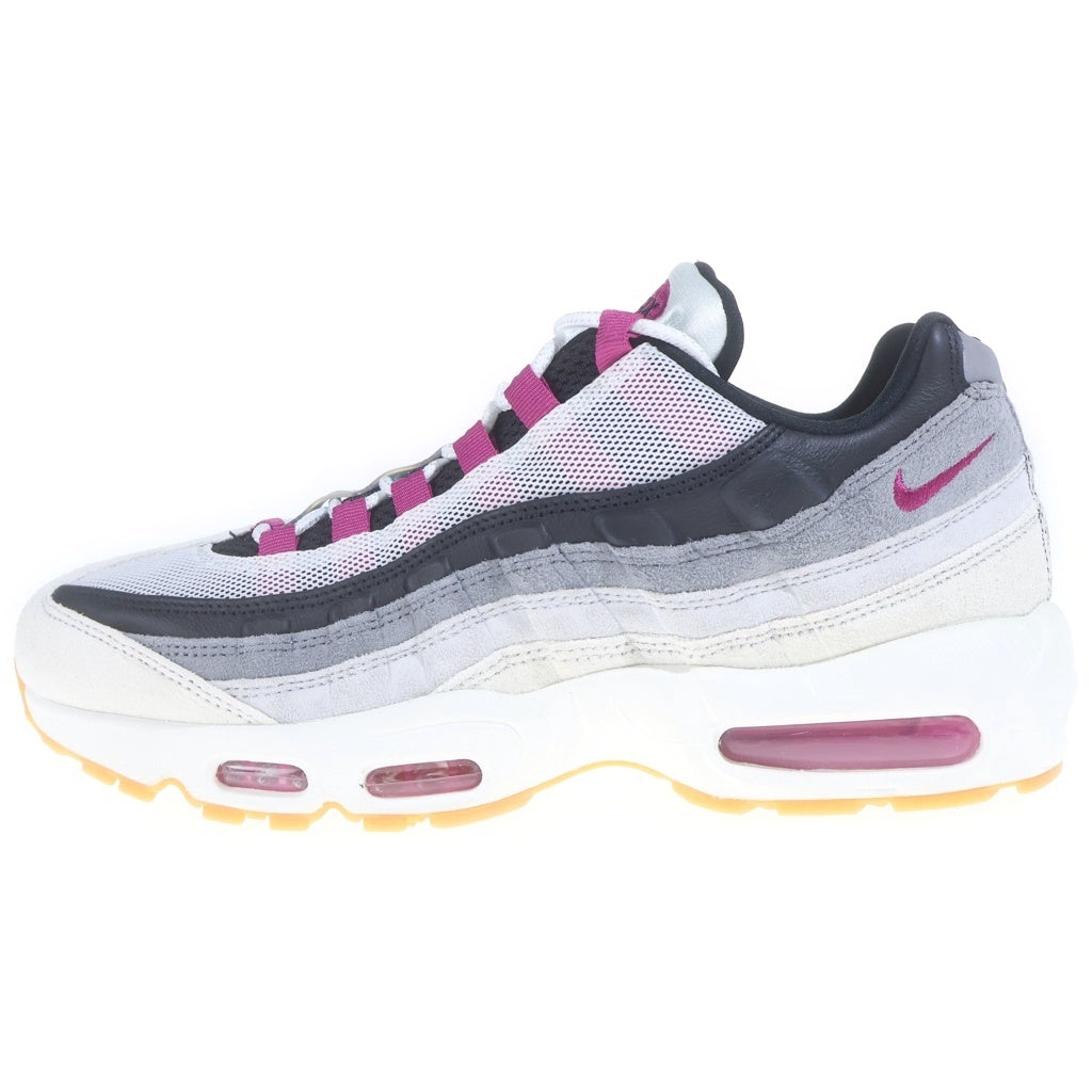 NIKE SB(ナイキエスビー) AIR MAX 95 SUMMIT WHITE CACTUS FLOWER HF7545-100 エアマックス95 サミットホワイト カクタスフラワー ローカットスニーカー ホワイト/パープル US10/28cm