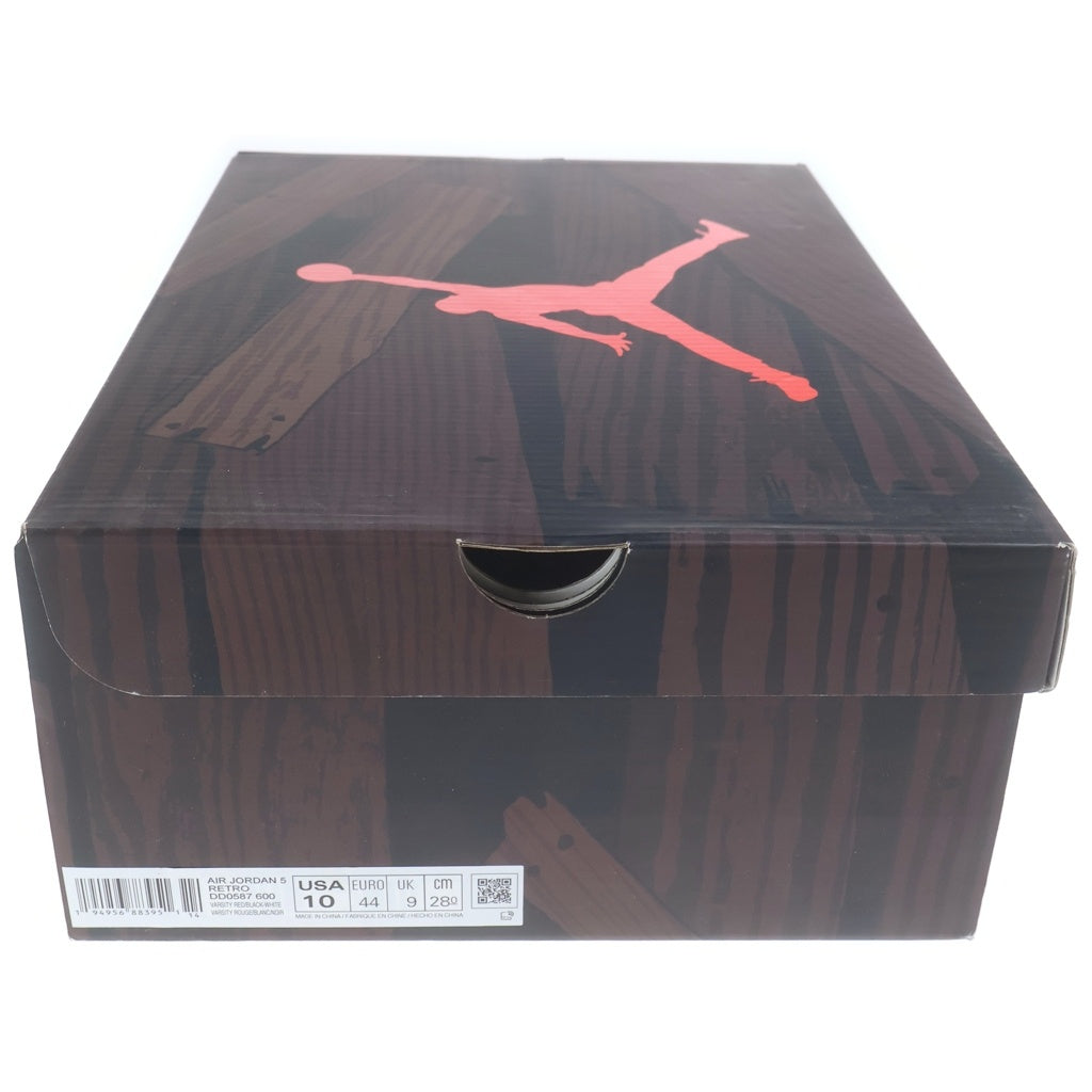NIKE(ナイキ) AIR JORDAN5 TORO BRAVO DD0587-600 エアジョーダン5 トロブラボー ハイカットスニーカー レッド US10/28cm