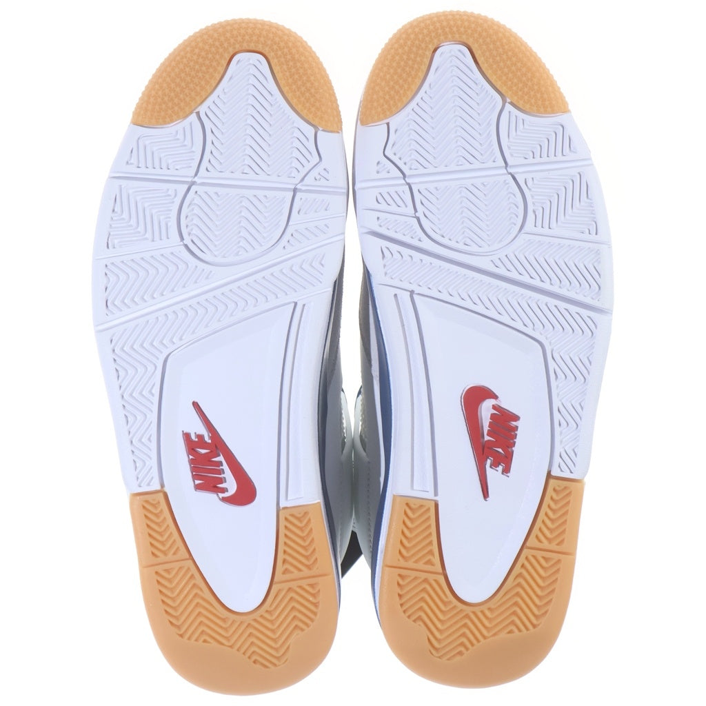 NIKE SB(ナイキエスビー) AIR JORDAN4 RETRO SP SUMMIT WHITE NAVY DR5415-100 エアジョーダン4 レトロ サミットホワイトネイビー ハイカットスニーカー グレー/ホワイト US9.5/27.5cm