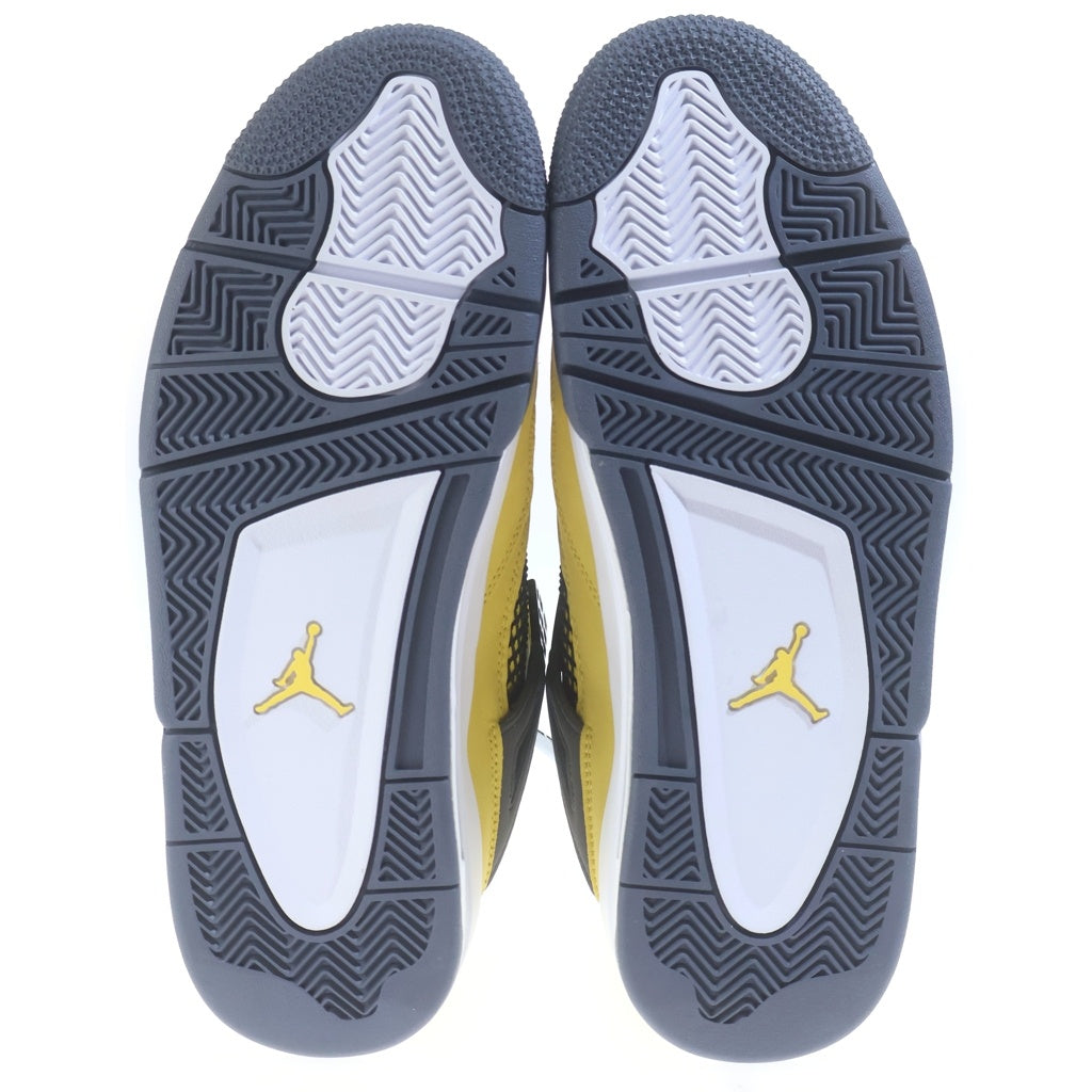 NIKE(ナイキ) AIR JORDAN4 TOUR YEELLOW CT8527-700 エアジョーダン4 ツアー ハイカットスニーカー イエロー/グレー US9.5/27.5cm
