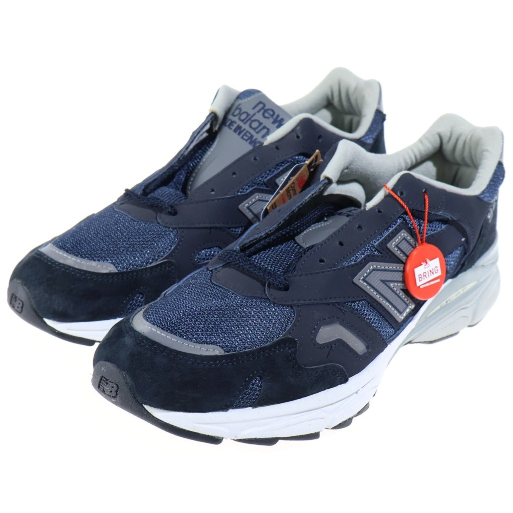 New Balance(ニューバランス) M920CNV スエード メッシュ ローカットスニーカー ネイビー US9/27cm